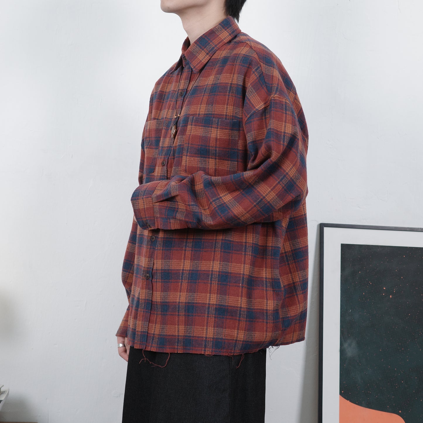 Distressed Pocket Shirt