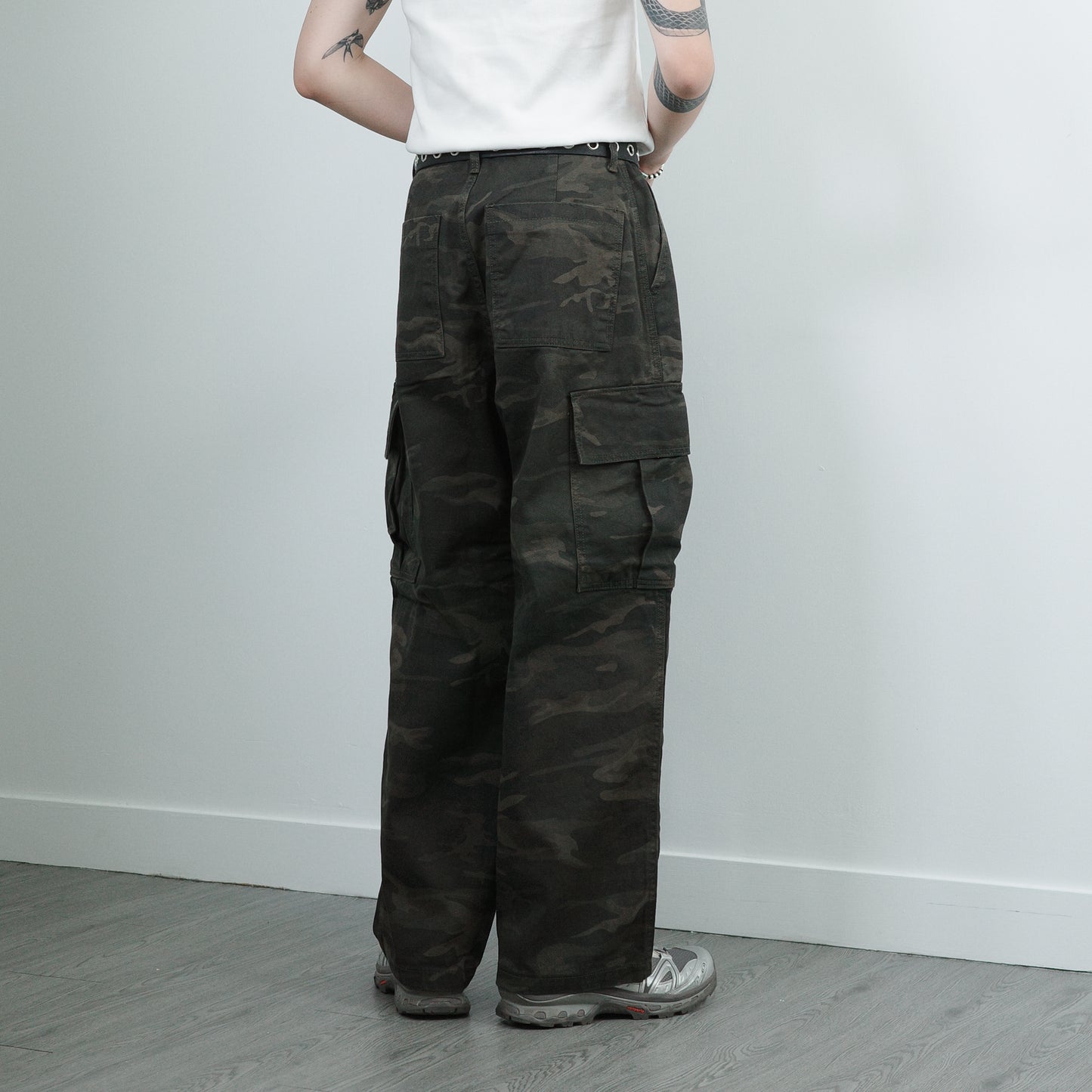 Camo Side-Pocket Pants