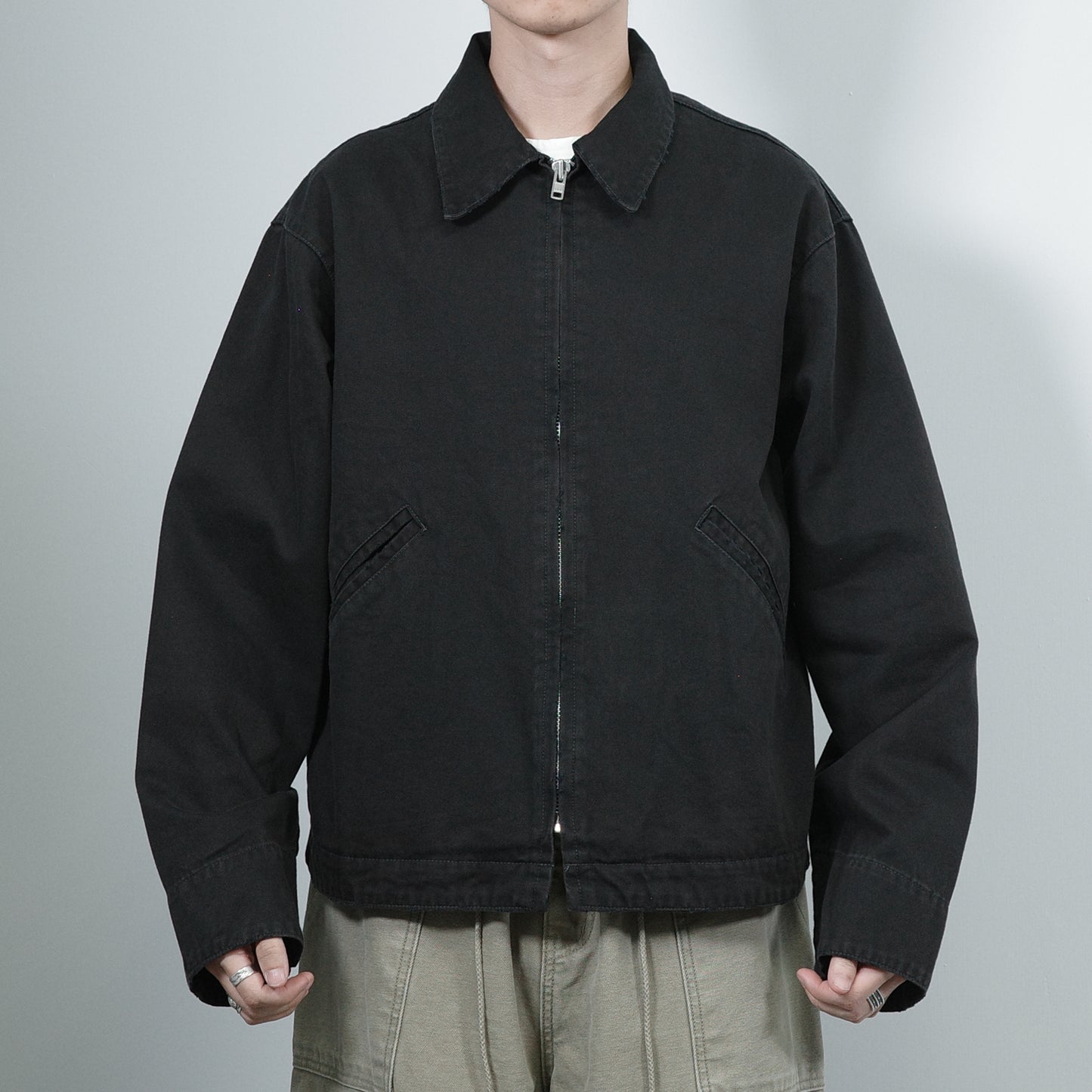 Work Tuck Zip Jacket