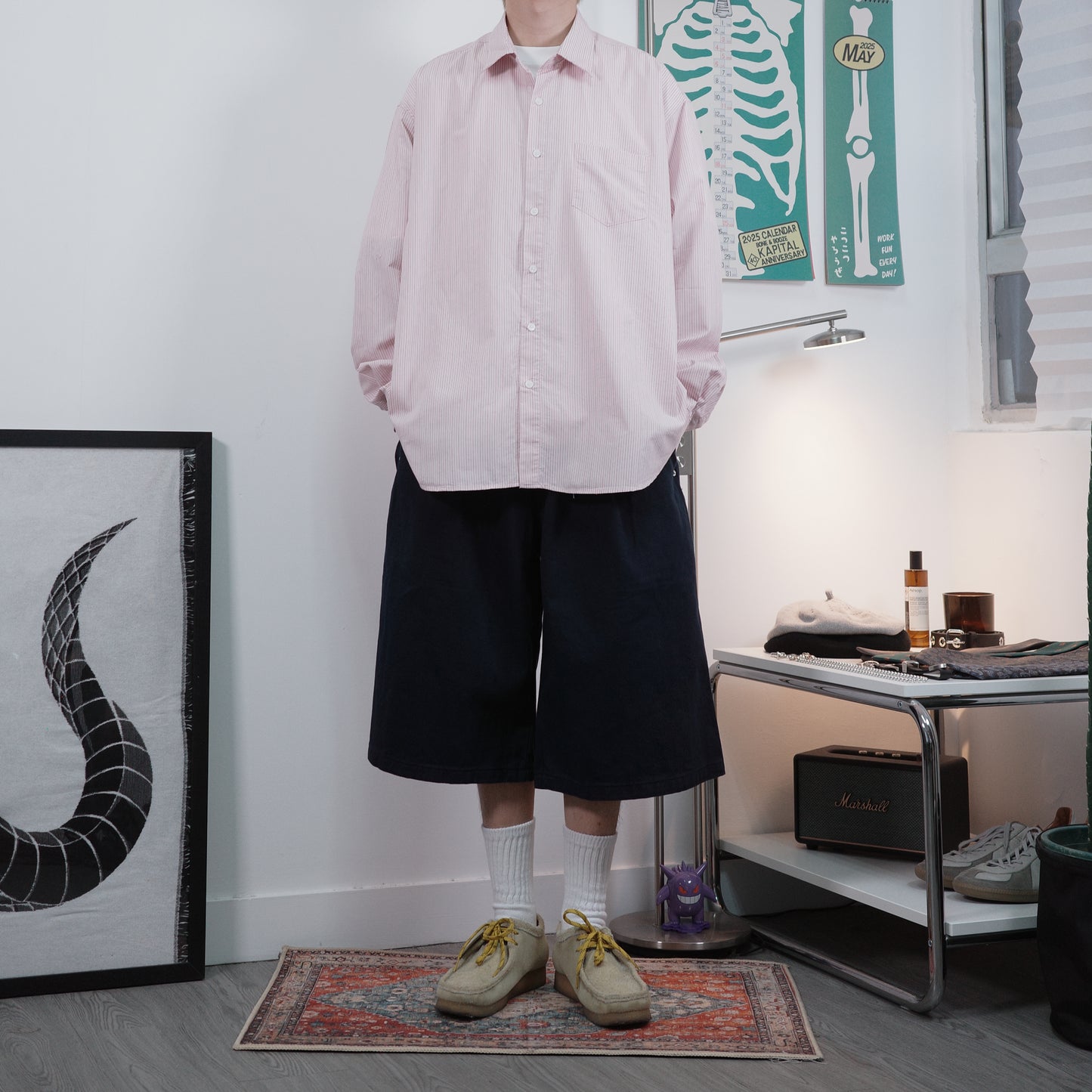 Relax Striped Long Sleeve Shirt