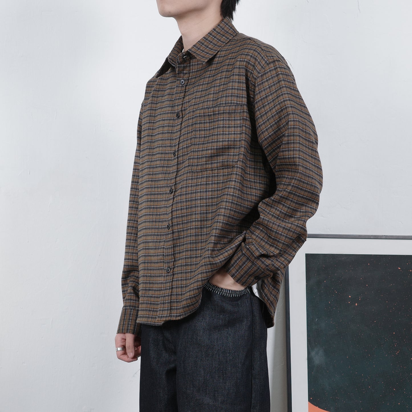 Daily Checkered Shirt