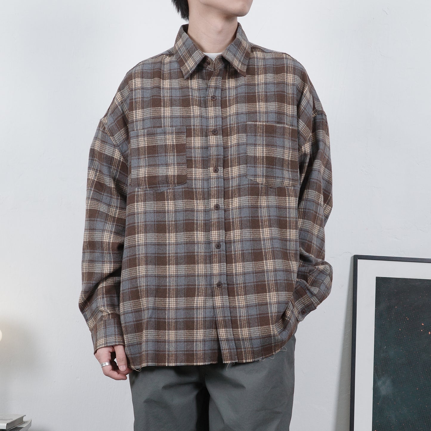 Distressed Pocket Shirt