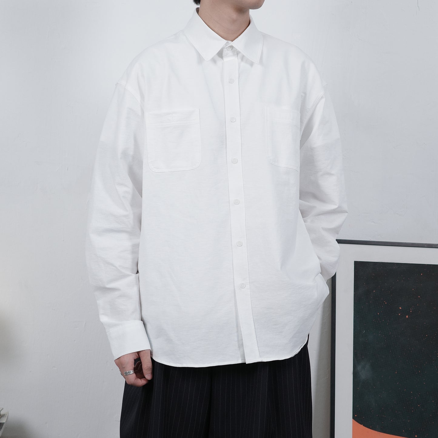 Oversized Cotton Shirt