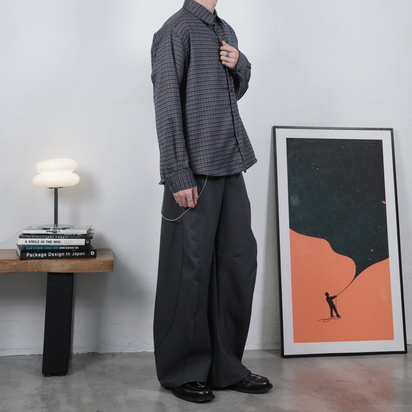 Wide Tailored Trousers