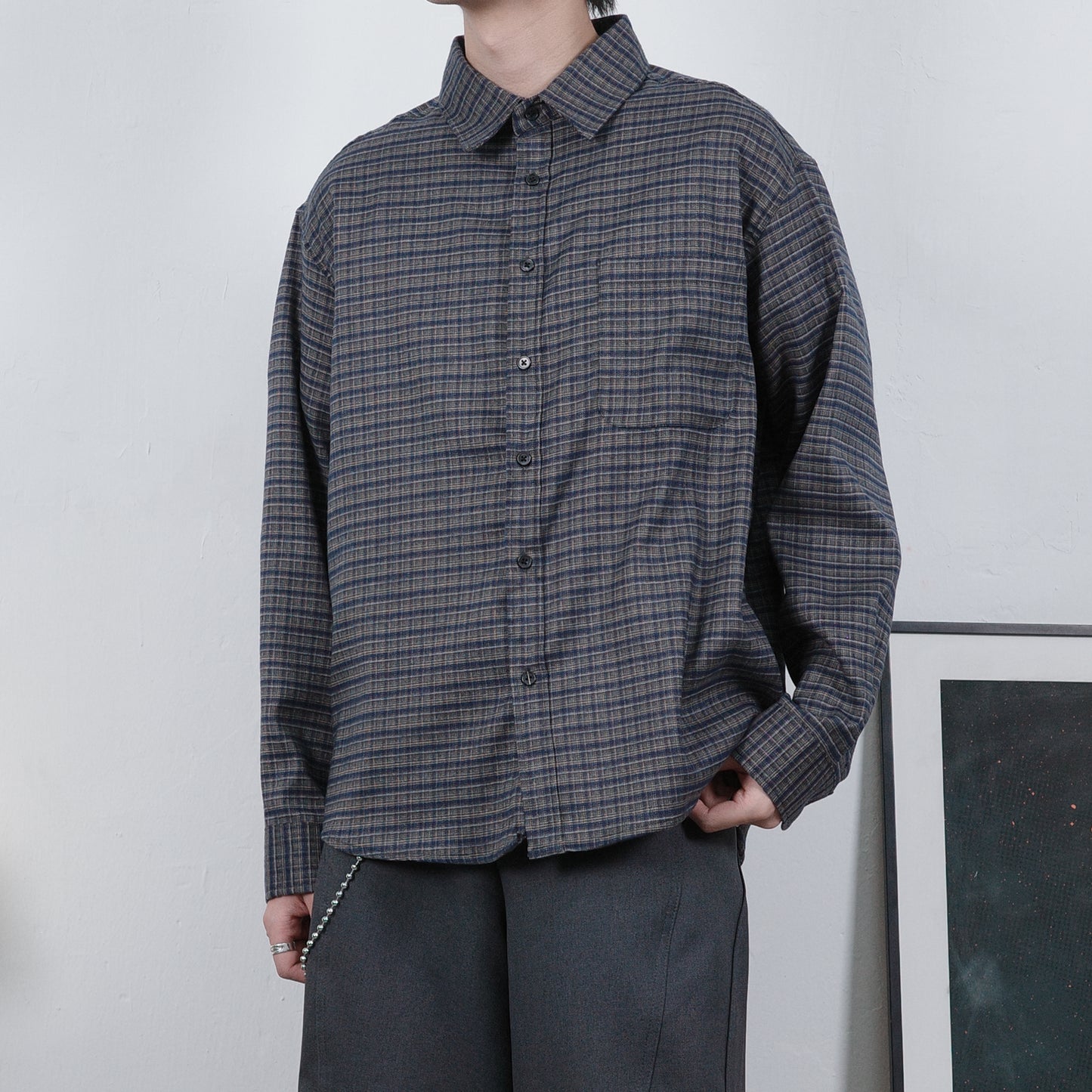 Daily Checkered Shirt