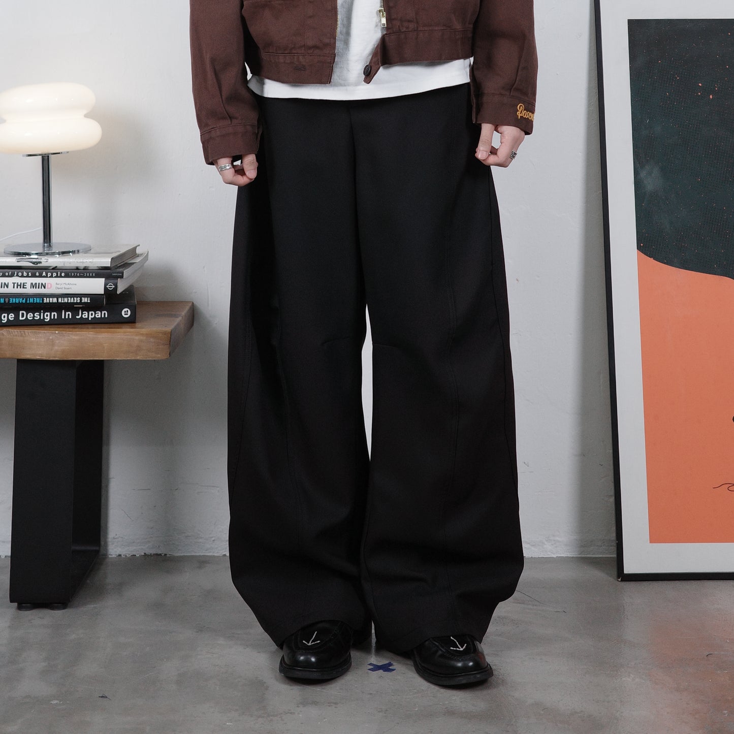 Wide Tailored Trousers
