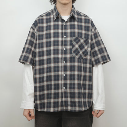 Check Boxy Shirt