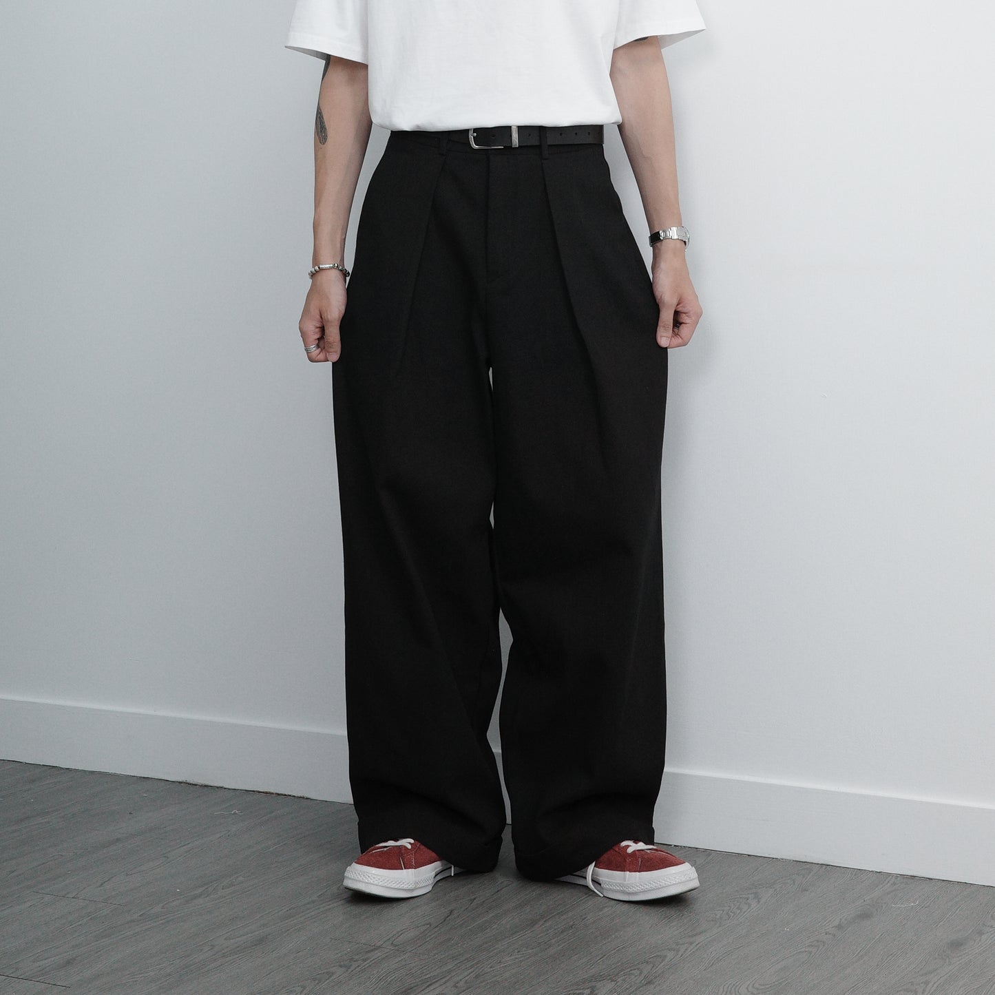 Pleated Chino