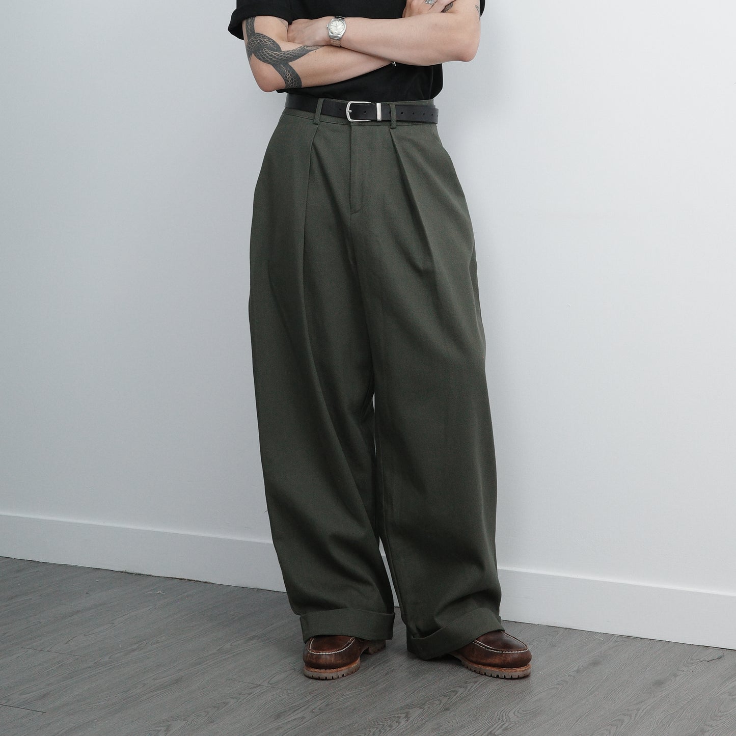 Pleated Chino