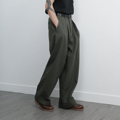 Pleated Chino