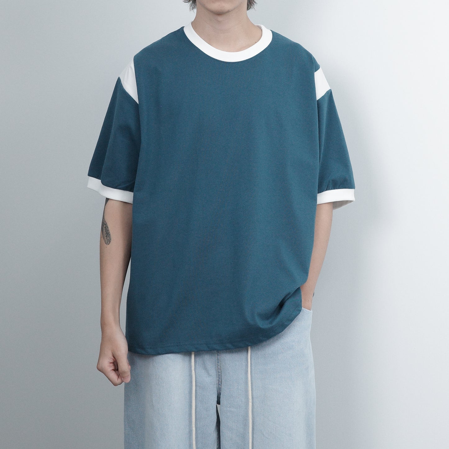 Paneled Tee