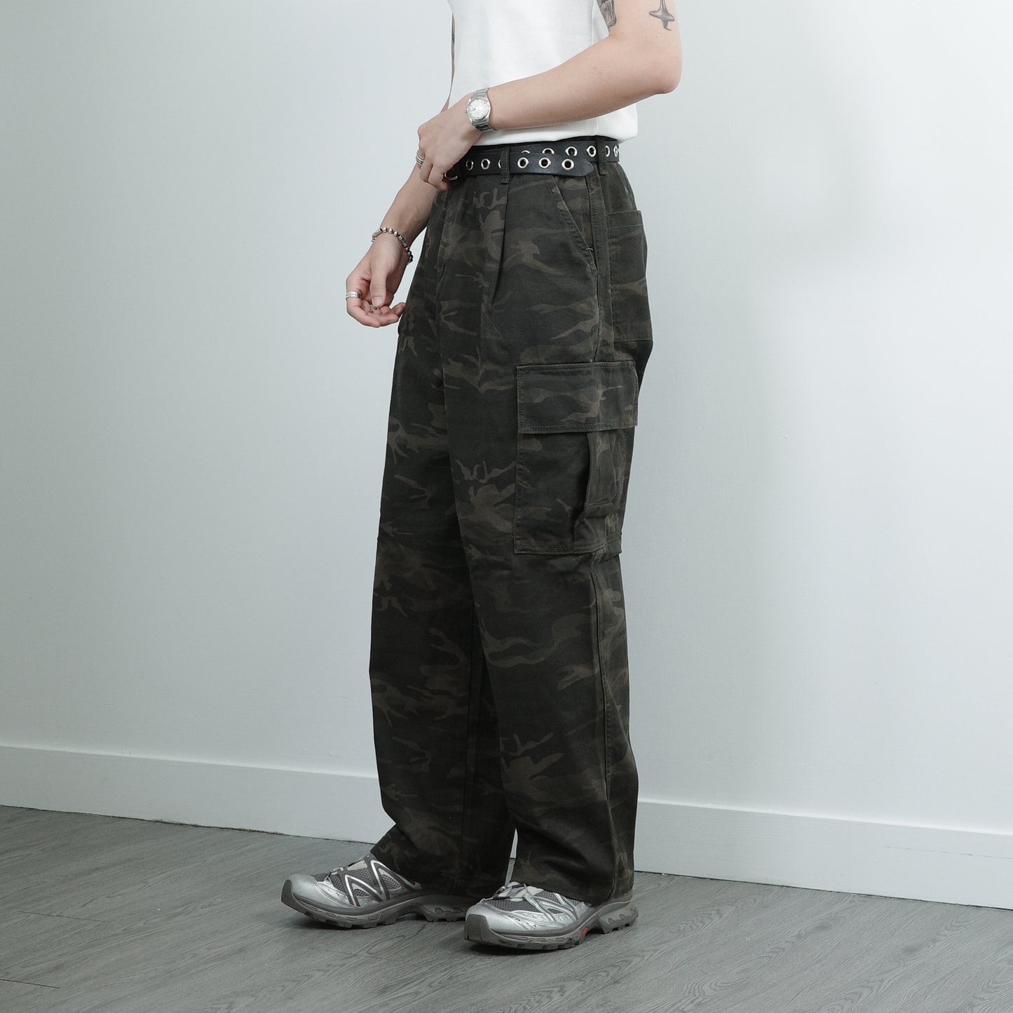 Camo Side-Pocket Pants