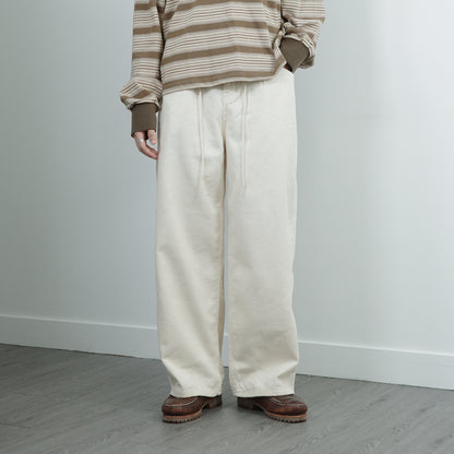 Drawstring Conduroy Pants