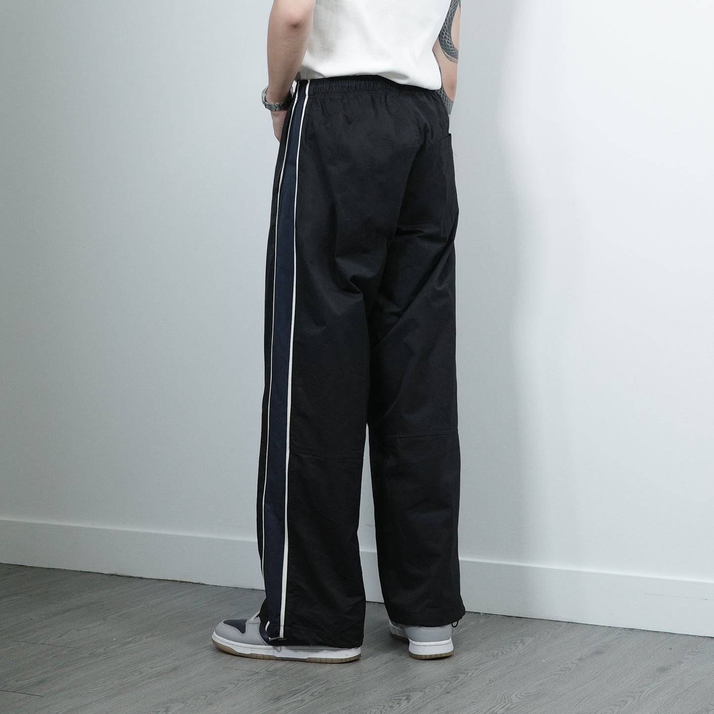 Nylon Side-track Pants