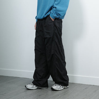 Fleece Lining Parachute Pants