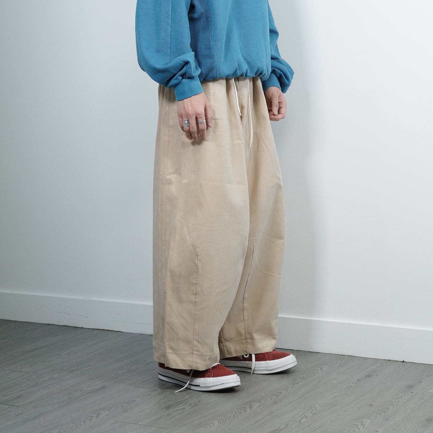 Corduroy Balloon Pants