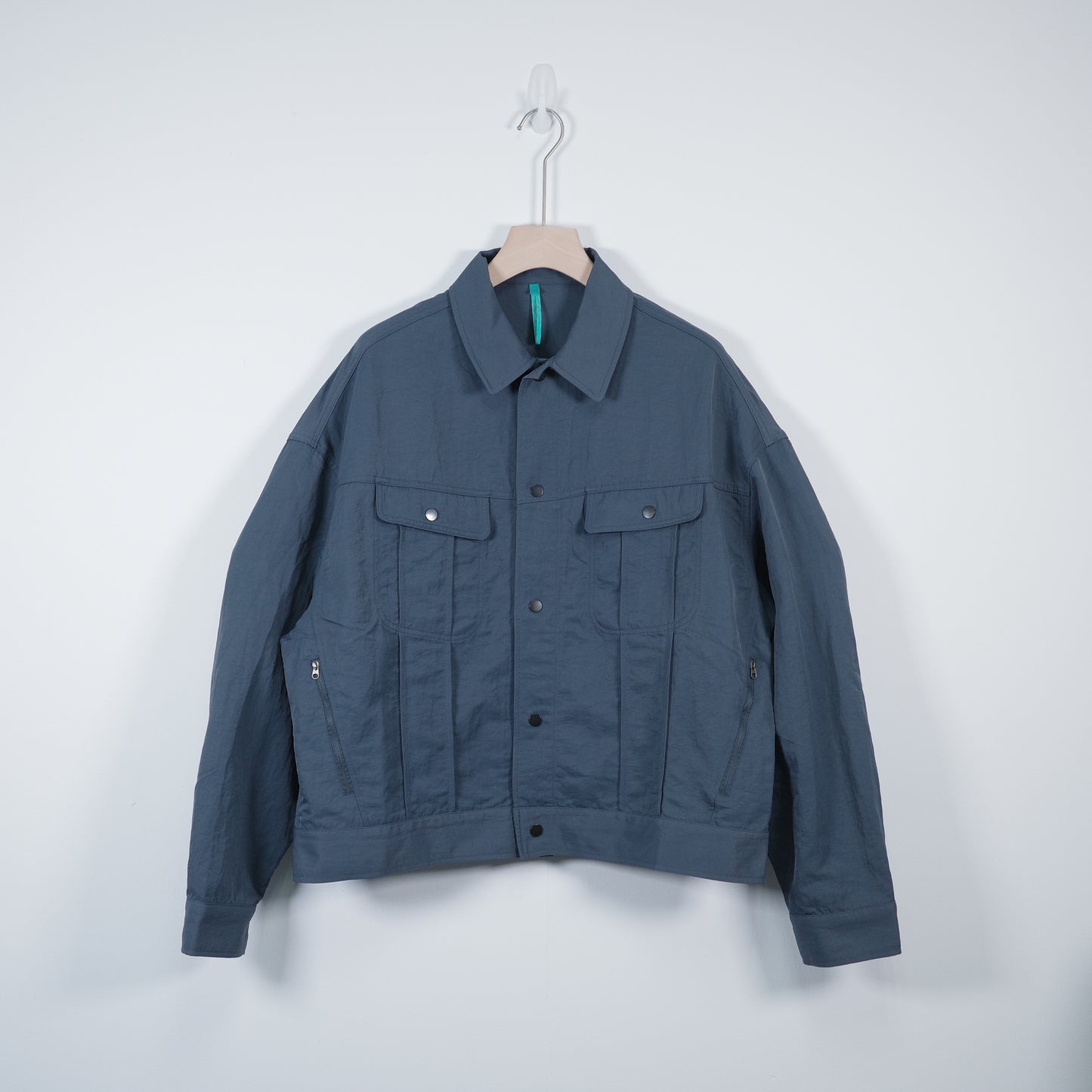 Nylon Waterproof Collared Jacket