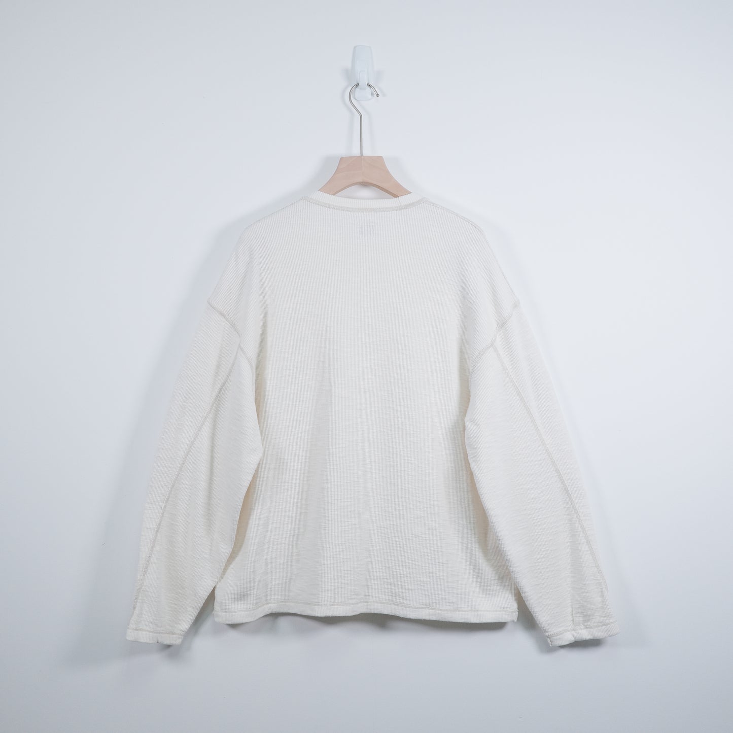 Waffle Loose Long Top