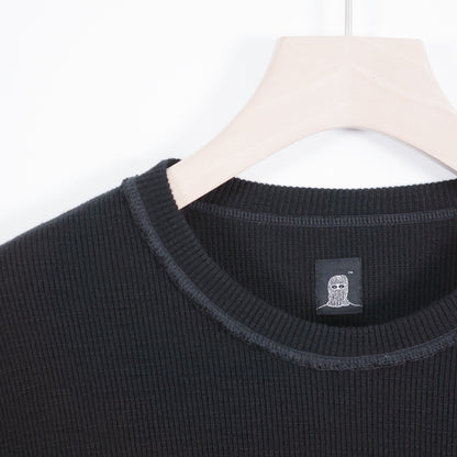 Waffle Loose Long Top