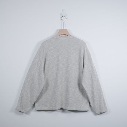 Waffle Loose Long Top