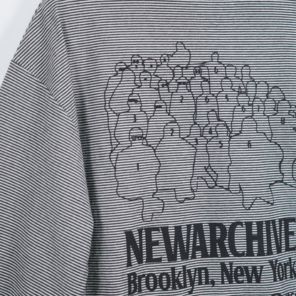 Stripe Brooklyn Long Top