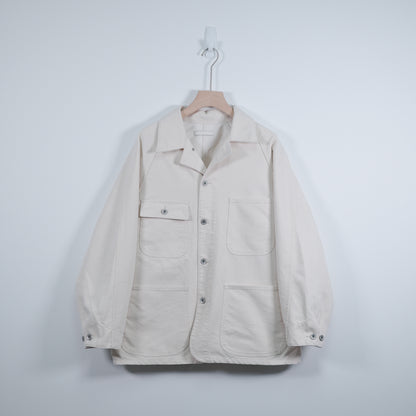 Denim Pattern Worker Jacket