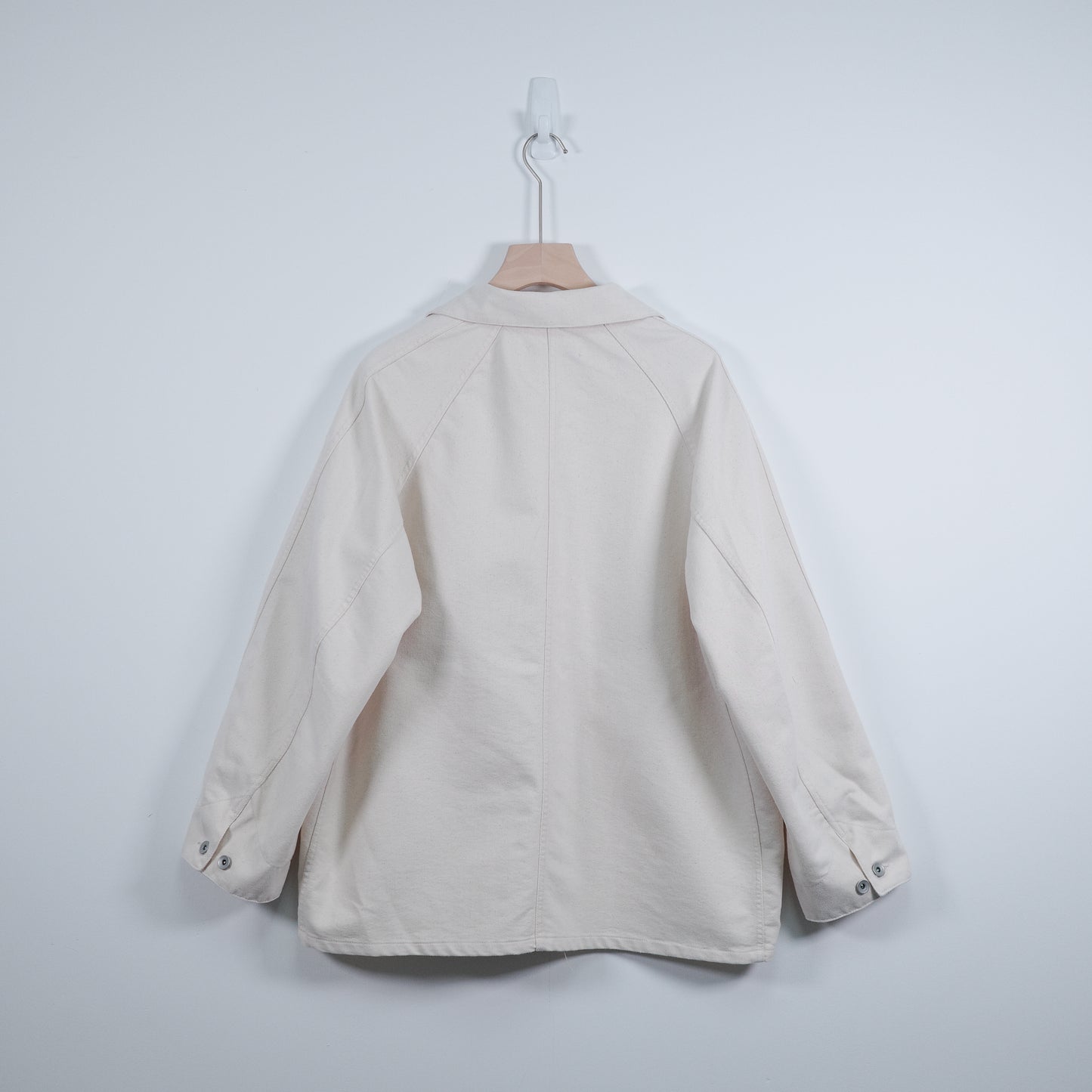 Denim Pattern Worker Jacket