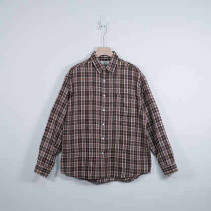 Check Oversized Shirt