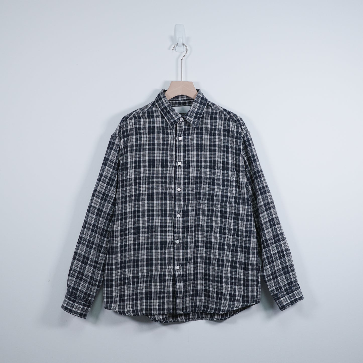 Check Oversized Shirt