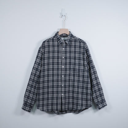 Check Oversized Shirt