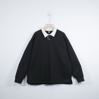 Oversized Collar Polo