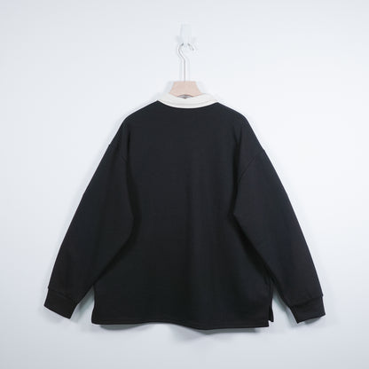 Oversized Collar Polo