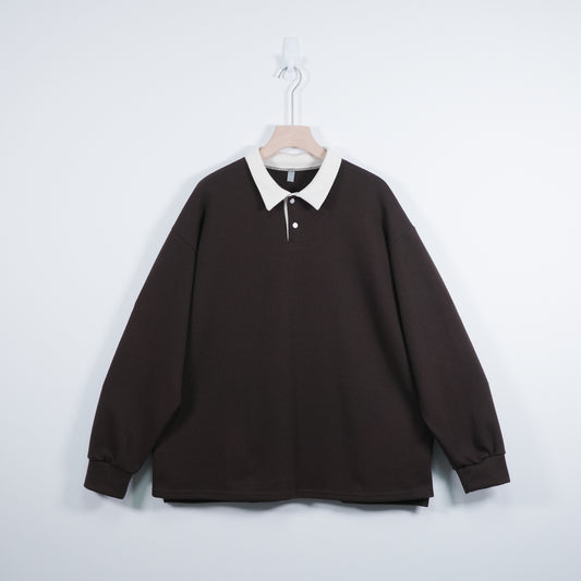 Oversized Collar Polo
