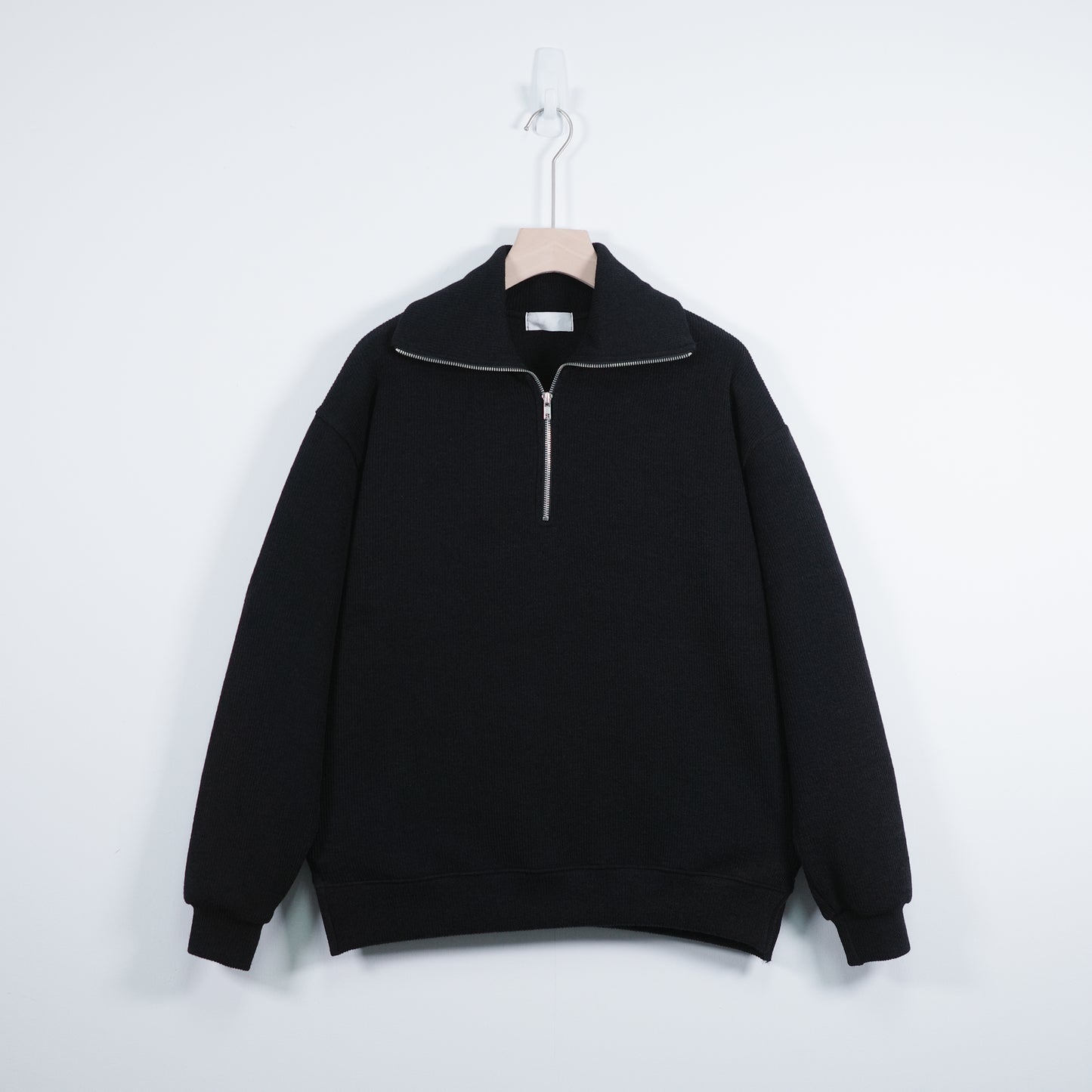 Knitted Zip-up Sweater