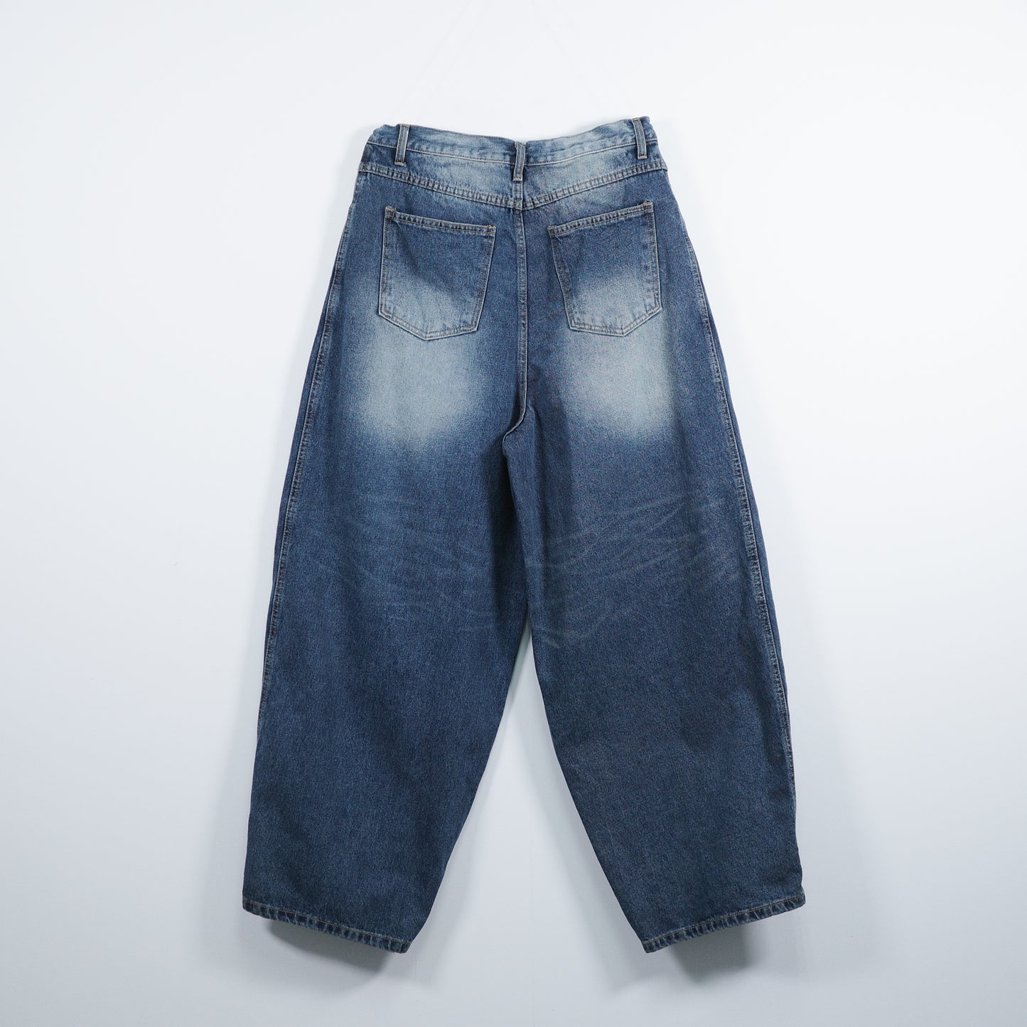 Heavy Washed Balloon Jeans
