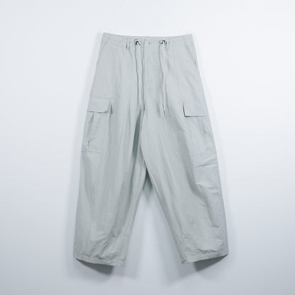 Poly Side-pocket Balloon Pants