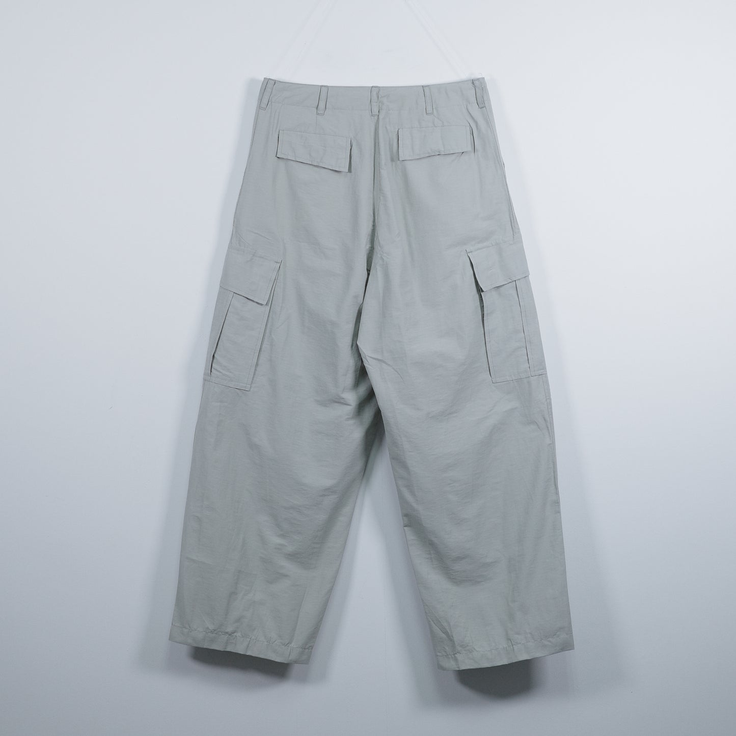 Poly Side-pocket Balloon Pants