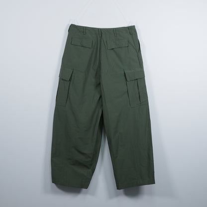 Poly Side-pocket Balloon Pants