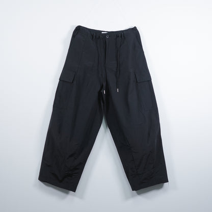 Poly Side-pocket Balloon Pants
