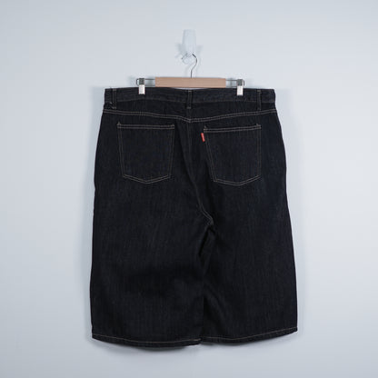 Drawstring Denim Shorts