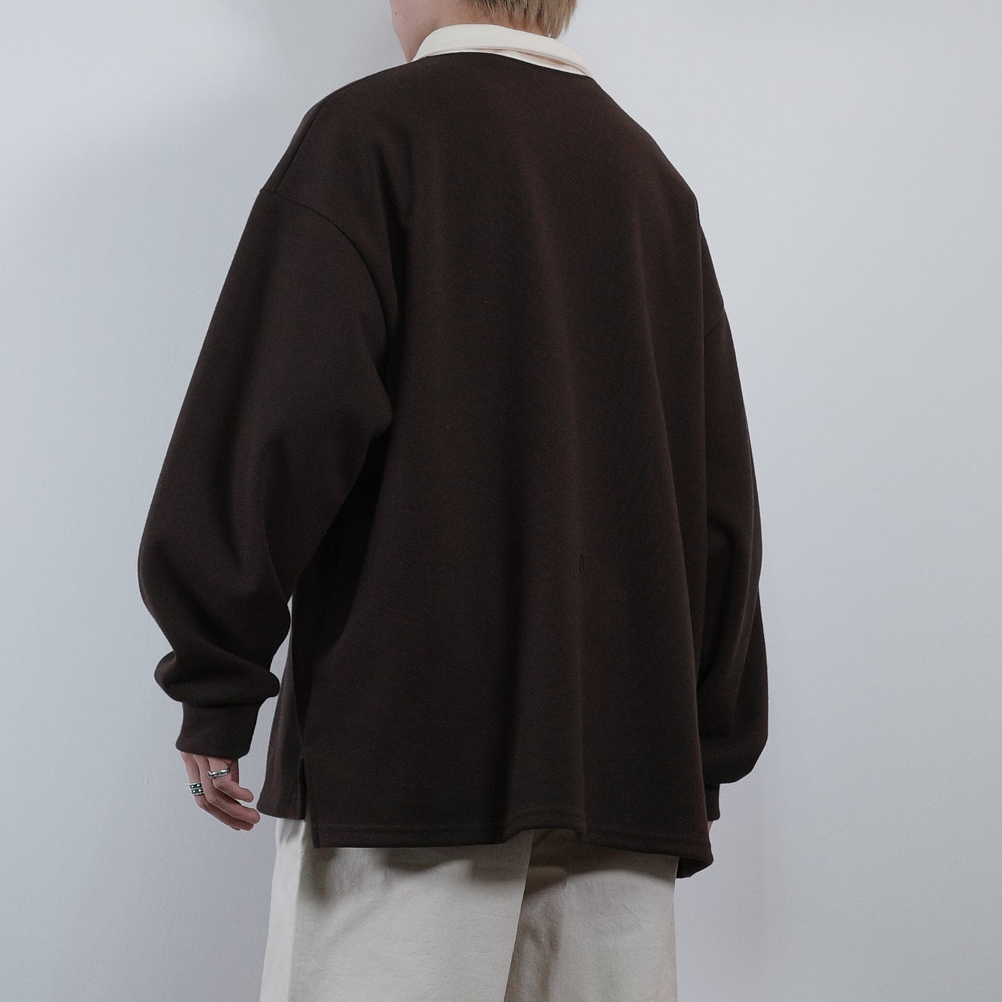 Oversized Collar Polo