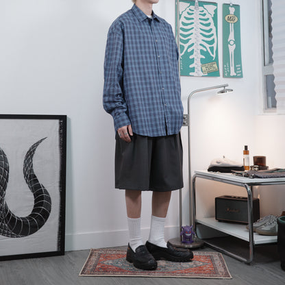 Relax Checked Long Sleeve Shirt