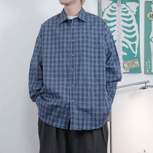 Relax Checked Long Sleeve Shirt