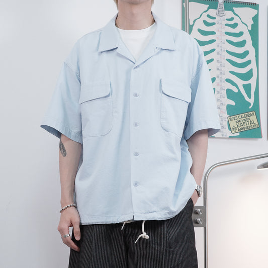 Double Pocket Oversized Shirt