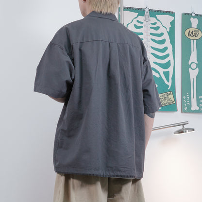 Double Pocket Oversized Shirt