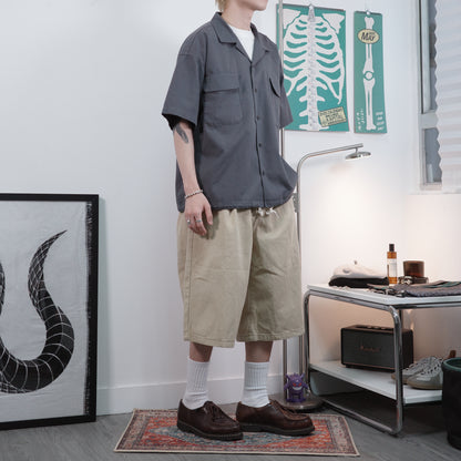 Double Pocket Oversized Shirt