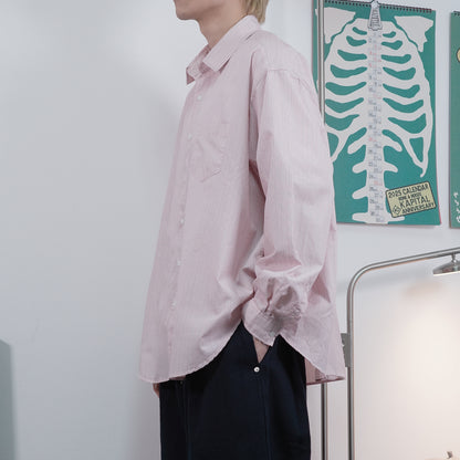 Relax Striped Long Sleeve Shirt