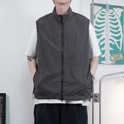 Nylon Full Zip Vest