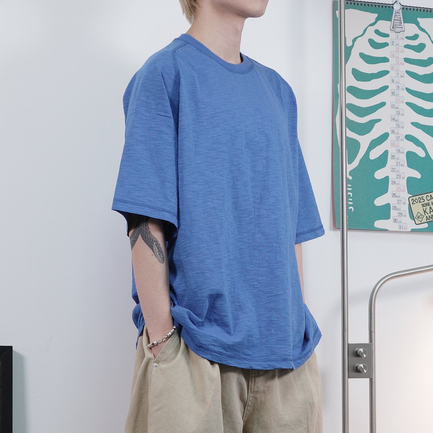 Textured Oversized T-Shirt