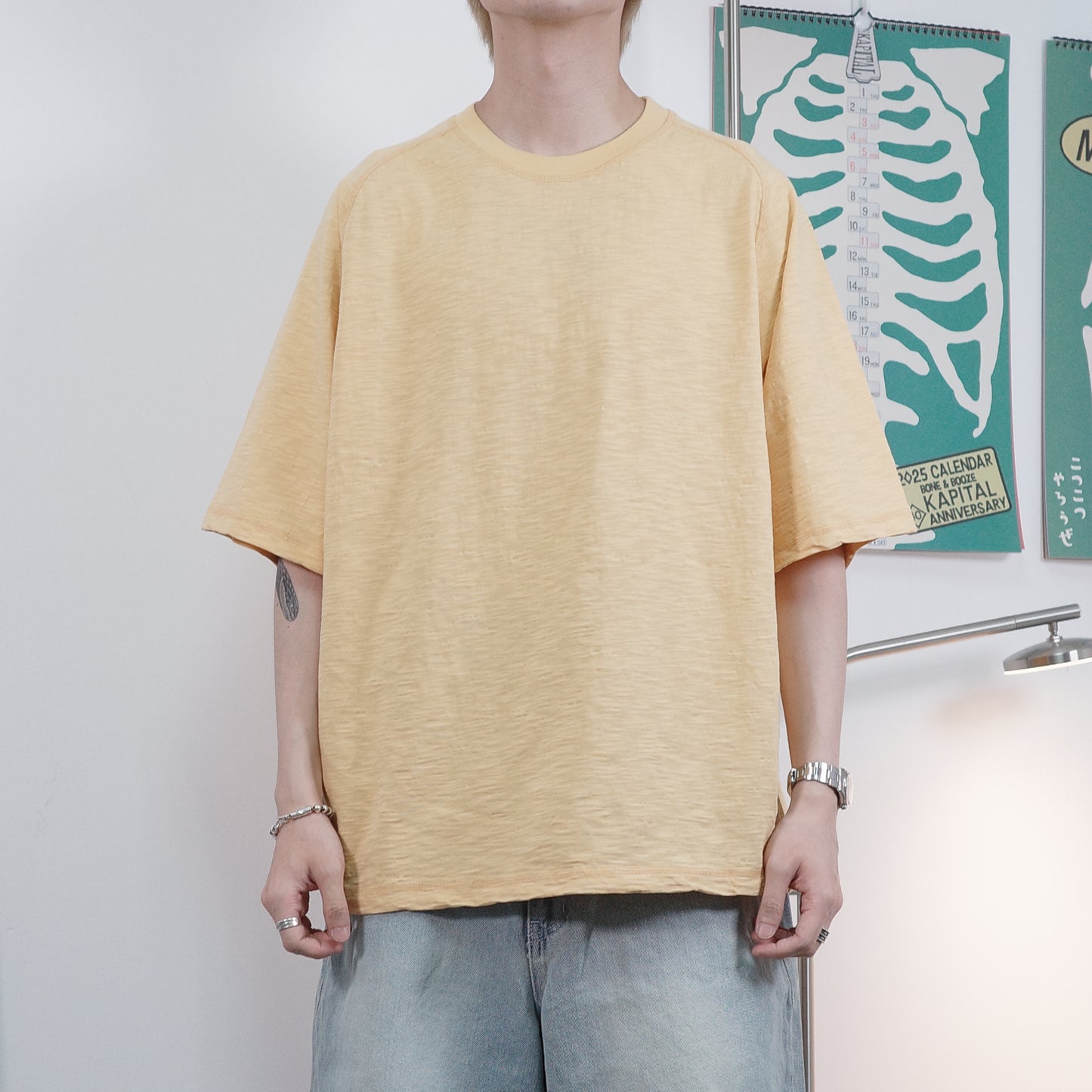 Textured Oversized T-Shirt
